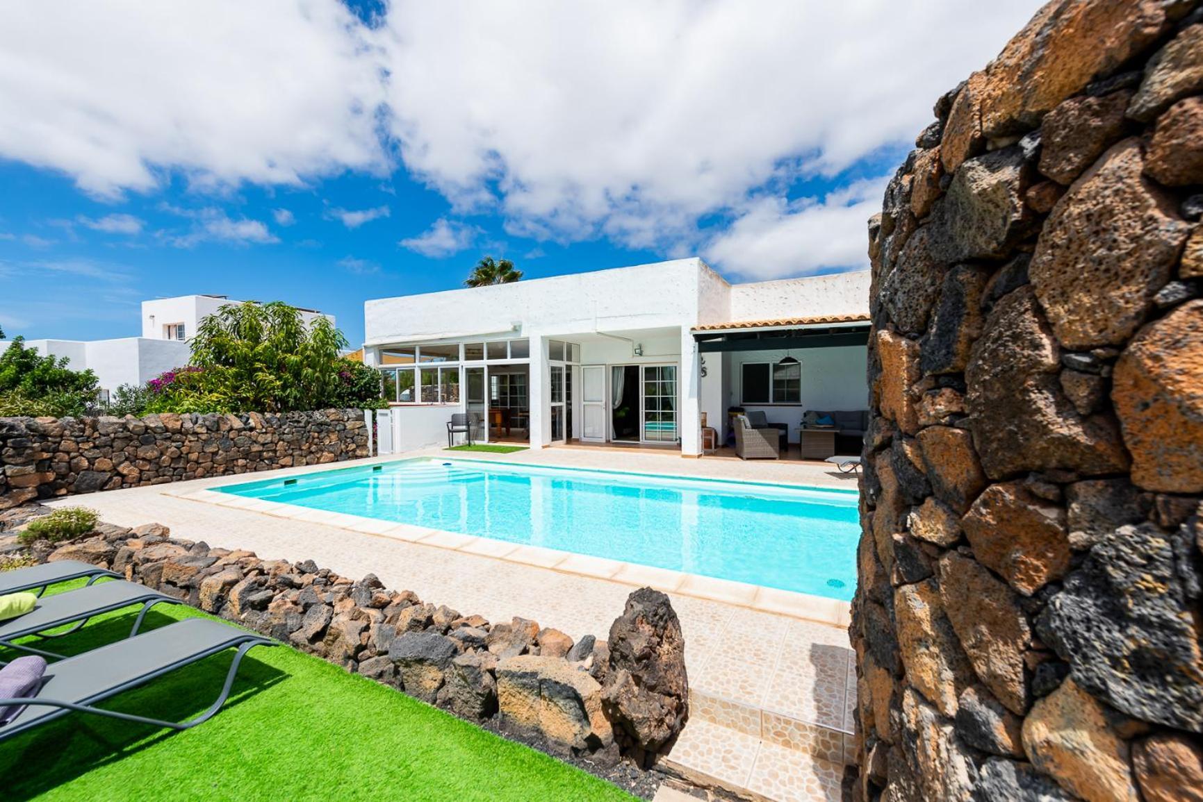 Casa Yukka Villa With Heated Pool Lajares Eksteriør billede